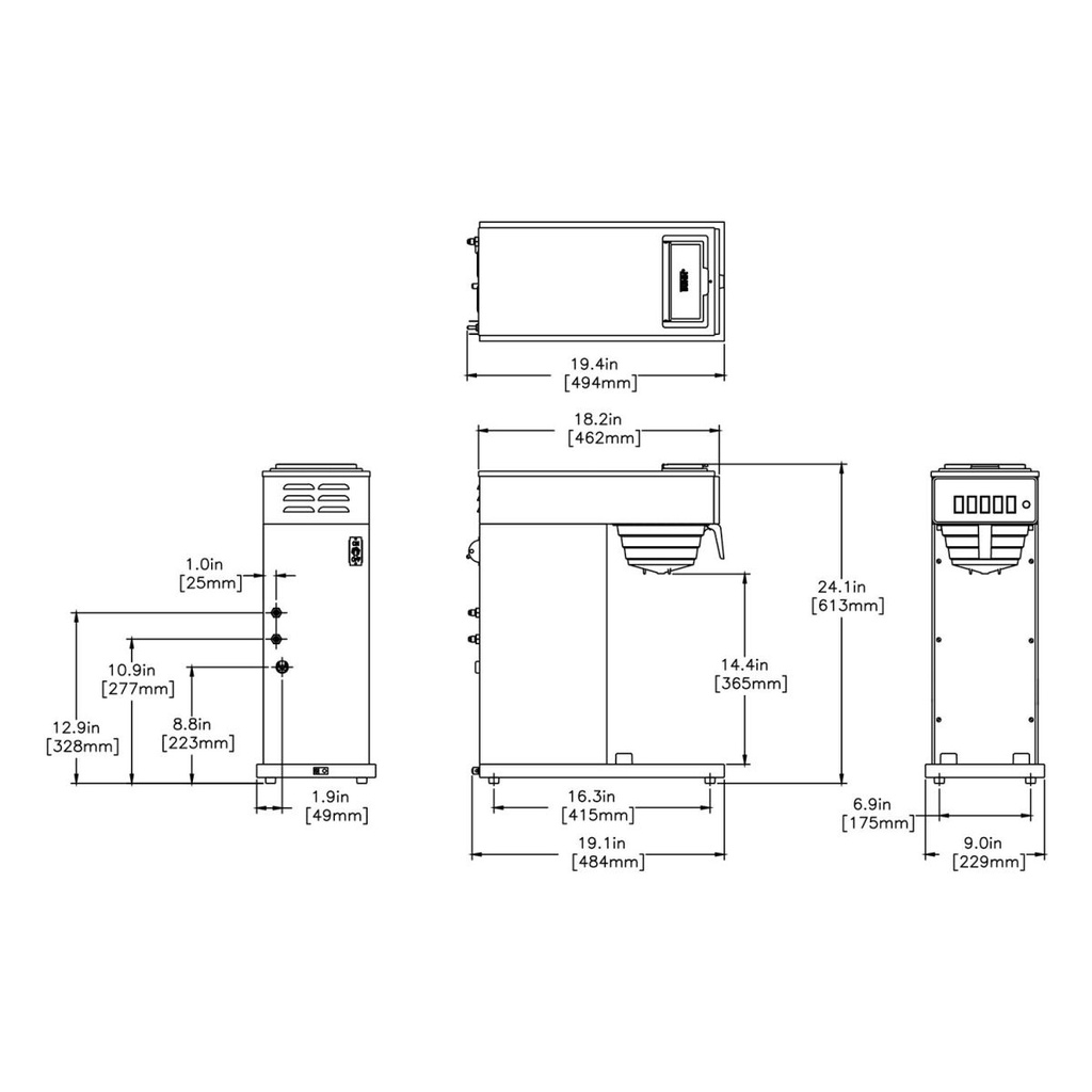 CAFETERA CW15-APS, PF BUNN