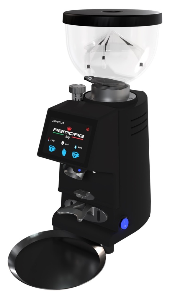 MST-58P EN* BLACK - FULL TOUCH DISPLAY - Ø58mm COFFEEGRINDER REMIDAG