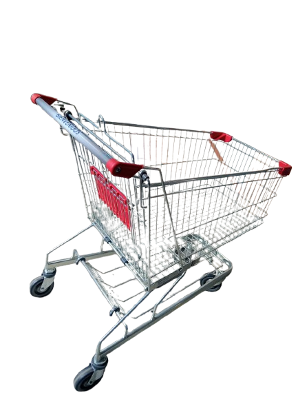 CARRO METALICO BT150 BIENVENIDOS ROJO WANZL