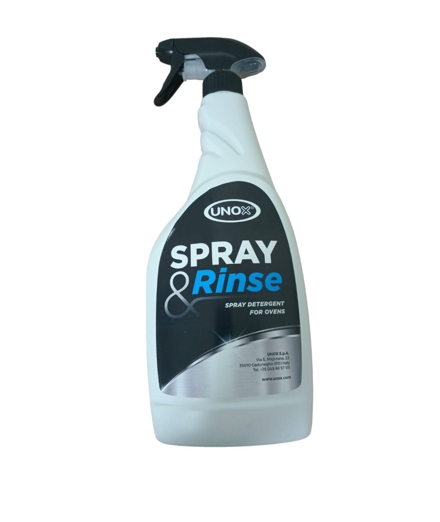 DETERGENTE SPRAY&RINSE 1 X 750ML UNOX