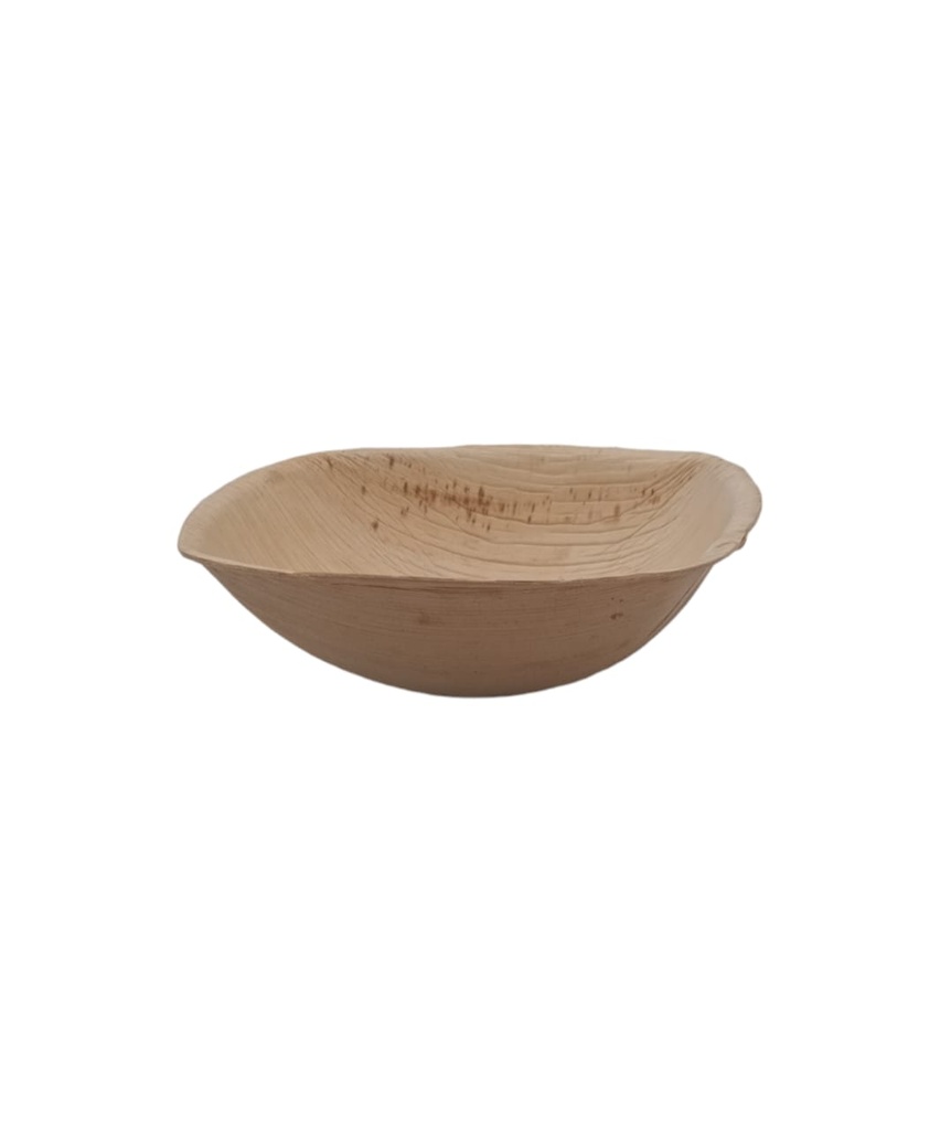 BOWL HOJA DE  PALMA 14 X 14 X 5  LEEF