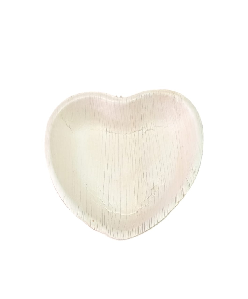 BOWL HOJA DE  PALMA  15 X16.5 X 3 DE CORAZON LEEF