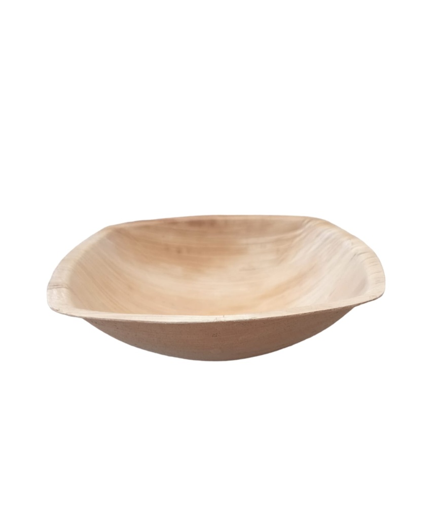 BOWL HOJA DE  PALMA 17 X 17 X 5  LEEF