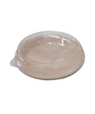 CONTENEDOR REDONDO CON LOGO Y TAPA X 10 UNI