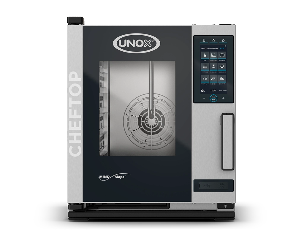 HORNO CHEFTOP COMPACTO ELECTRICO 5 - GN 2/3 XECC-0523-EPRM UNOX
