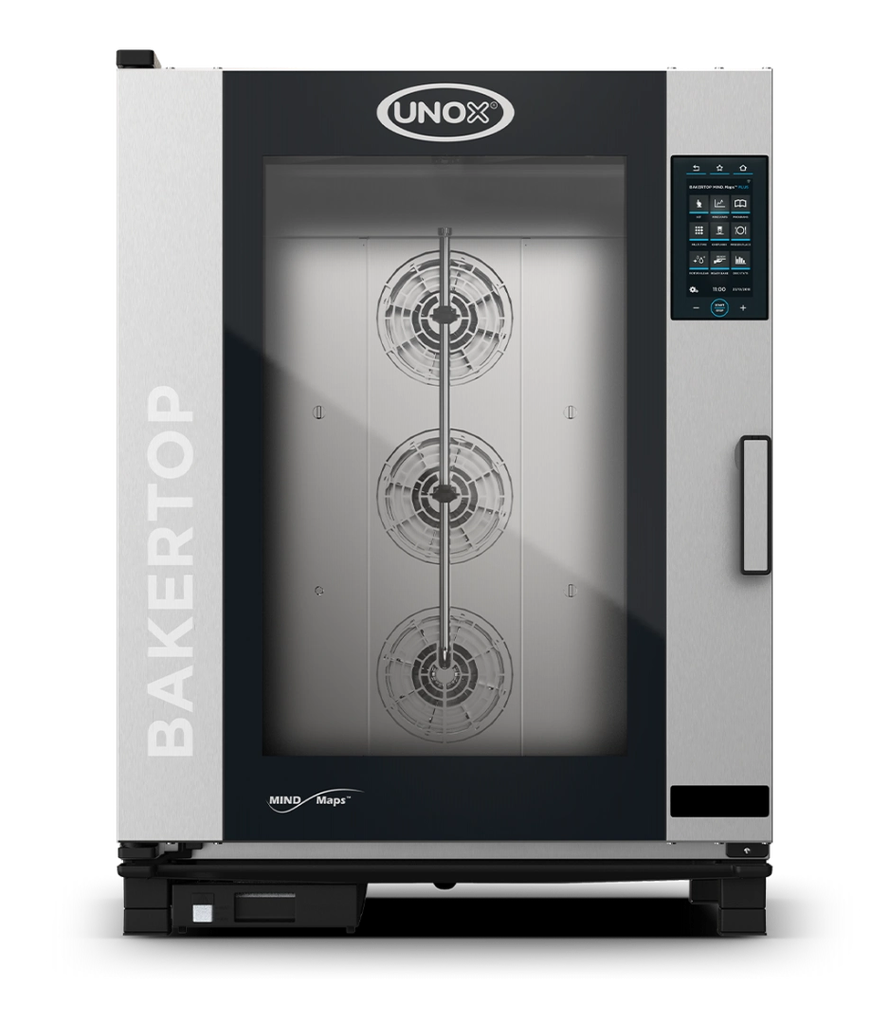 HORNO BAKERTOP 10 BANDEJAS 600X400 GAS  UNOX