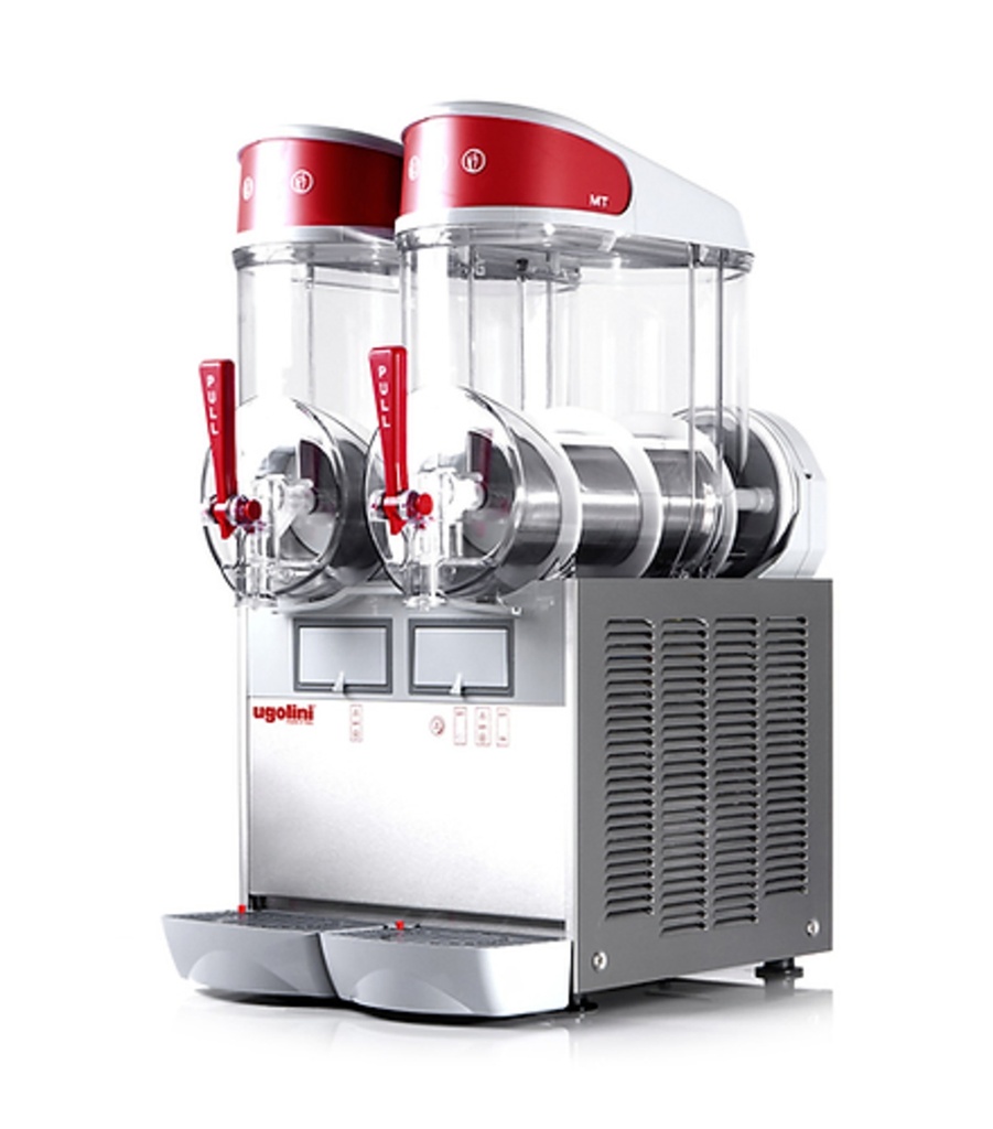 DISPENSADORA DE GRANIZADO MT 2 TANQUES 10 LITROS UGOLINI