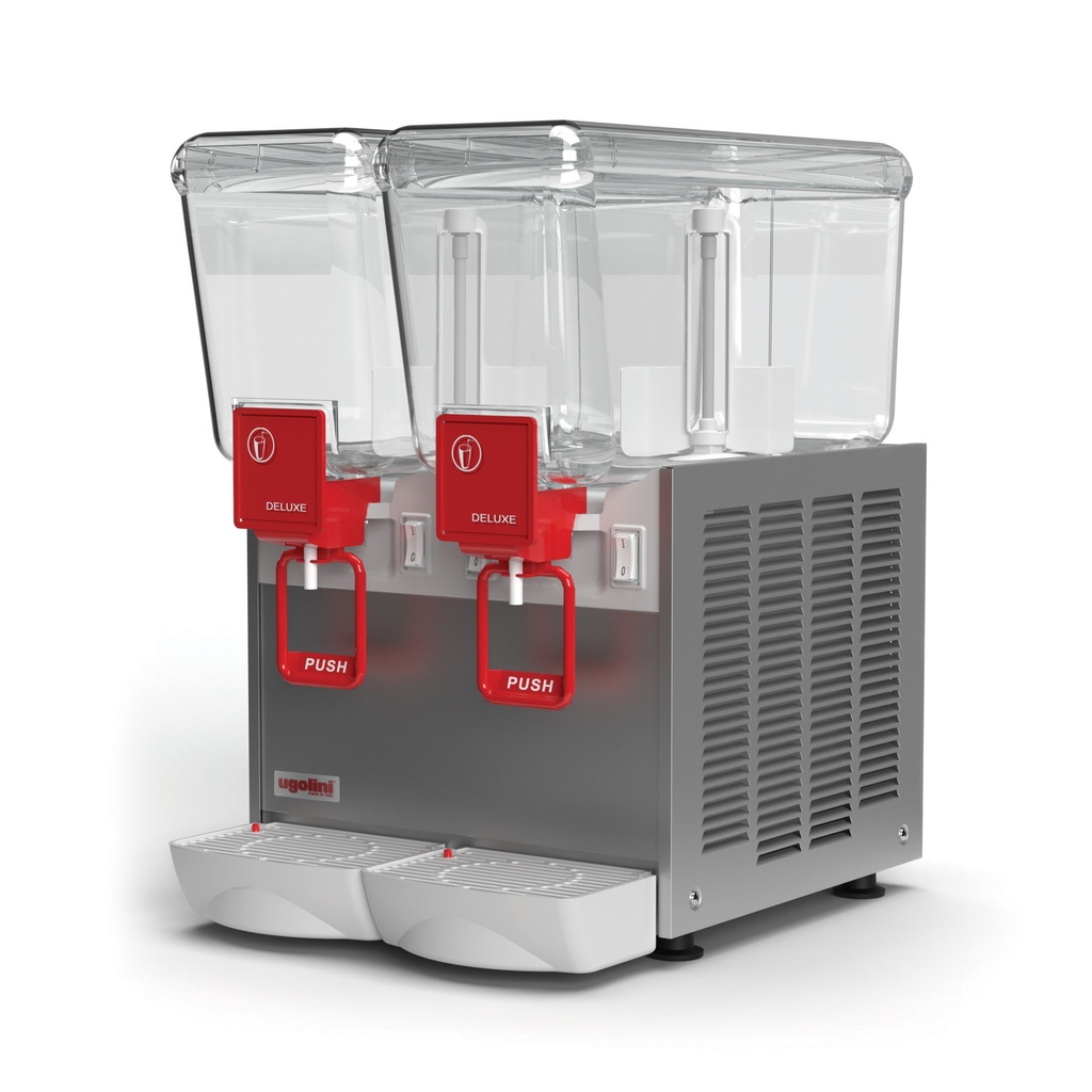 DISPENSADOR DE BEBIDAS ARCTIC DELUXE 12 LITROS 2 TANQUES  115V 60HZ UGOLINI
