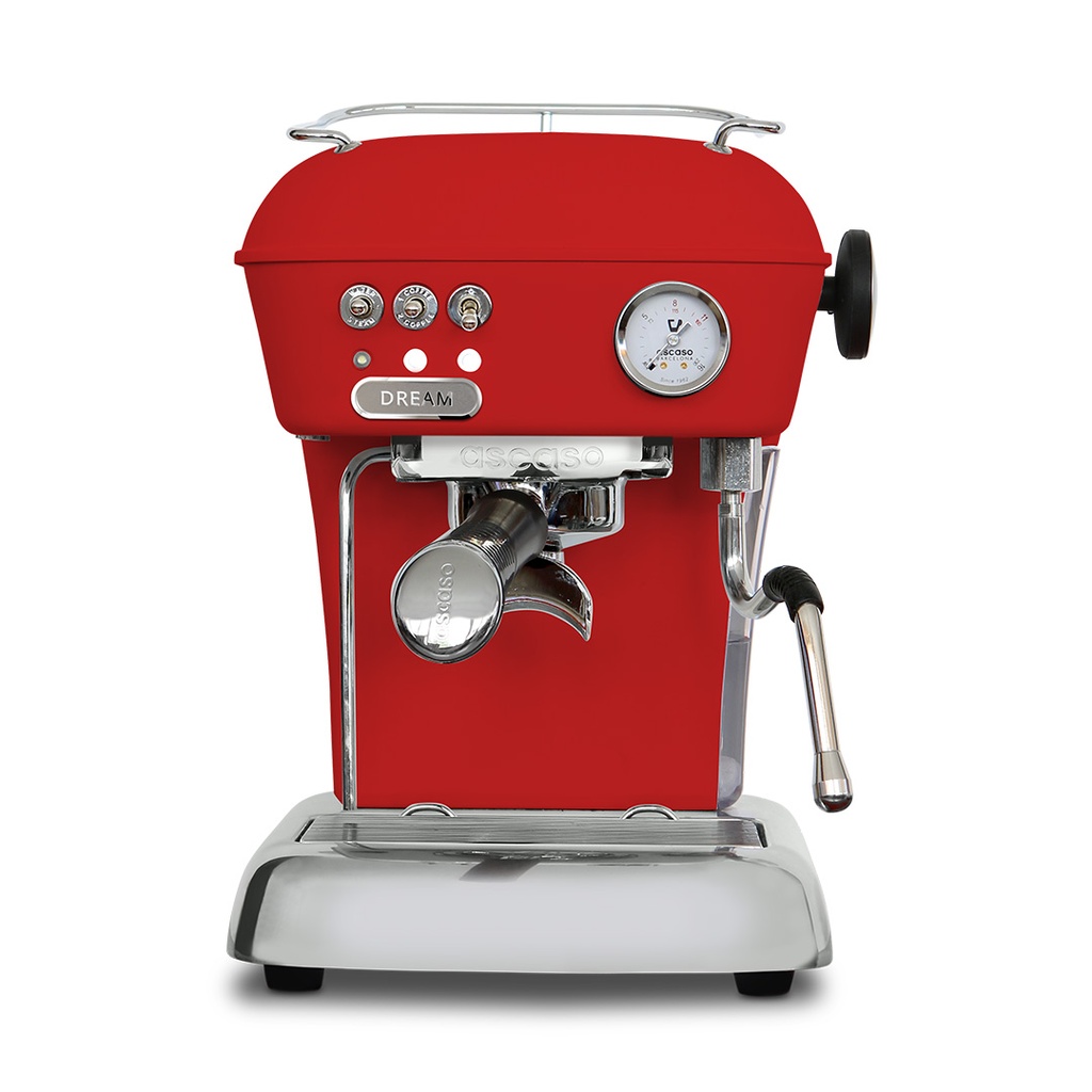 MÁQUINA DE CAFÉ DREAM ONE ROJA MATE 120V  ASCASO