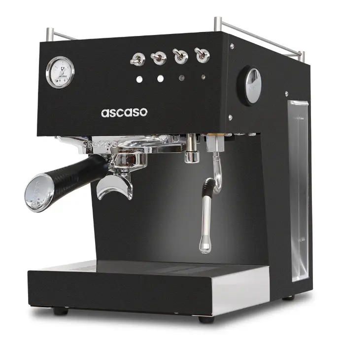 MÁQUINA DE CAFÉ STEEL DUO VER NEGRA 120V  ASCASO