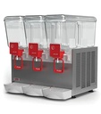 DISPENSADOR DE BEBIDAS  DELUXE 20 LITROS 3 TANQUES INOX UGOLINI
