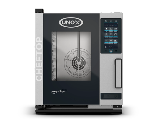 [EUX020927101692] HORNO CHEFTOP COMPACTO ELECTRICO 5 - GN 2/3 XECC-0523-EPRM UNOX