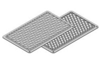 [ART067927100213] PARRILLA PARA MARCAS TRADICIONALES O DE DIAMANTE 1/1 GN (325 × 530 MM)  RATIONAL