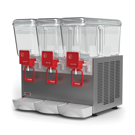[EUGO0388270002] DISPENSADOR DE BEBIDAS  DELUXE 12 LITROS 3 TANQUES UGOLINI