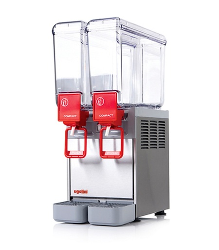 [EUGO038927100188] DISPENSADOR DE BEBIDAS ARCTIC COMPACT 8 LITROS -  2 TANQUES UGOLINI